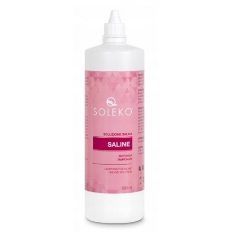 Sól fizjologiczna do soczewek SALINE SOLEKO 500ml